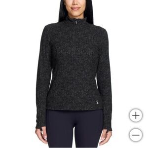 Spyder Ladies' Fleece Printed Half Zip M NWT